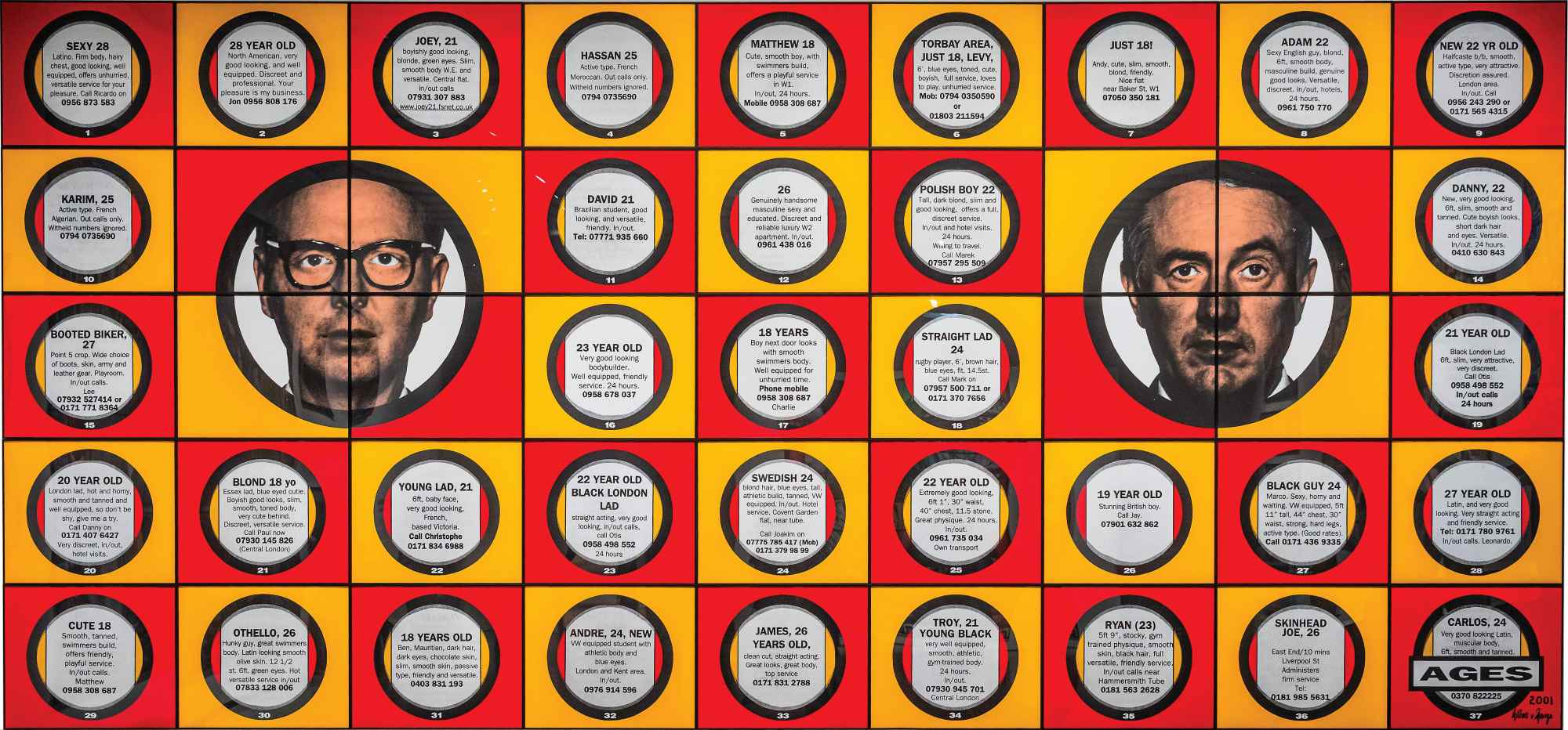 Gilbert & George - ages